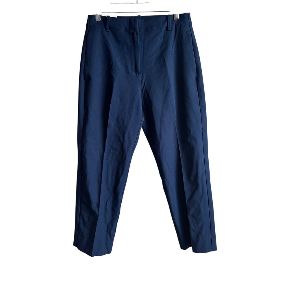 Banana Republic High-Rise Modern Slim City Stretch Ankle Pant Navy Blue 2P - Picture 3 of 12
